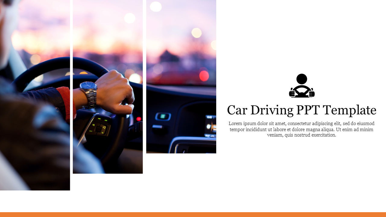 Car Driving PPT Template